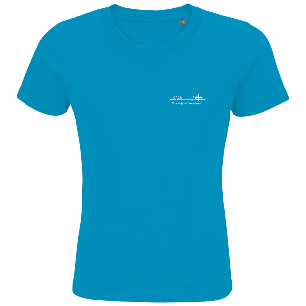 Kids Premium Bio T-Shirt – Za Bosnu Moju | Links Brust