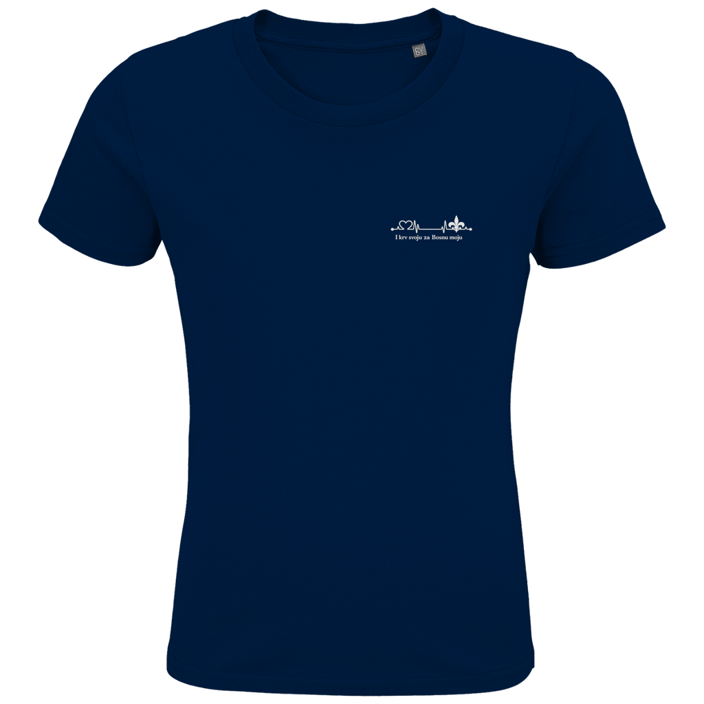 Kids Premium Bio T-Shirt – Za Bosnu Moju | Links Brust