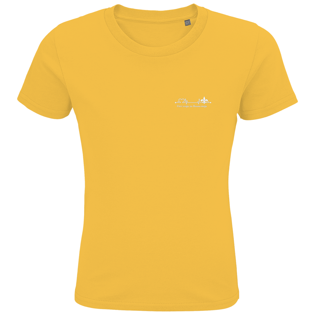 Kids Premium Bio T-Shirt – Za Bosnu Moju | Links Brust