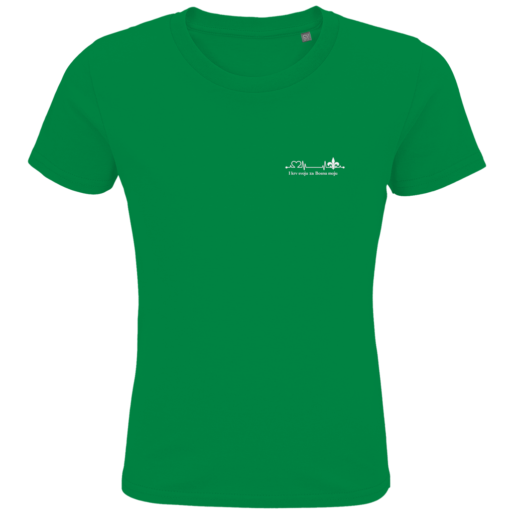 Kids Premium Bio T-Shirt – Za Bosnu Moju | Links Brust