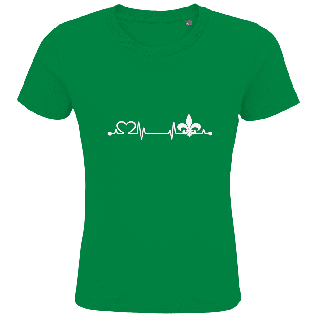 Kids Premium Organic T-Shirt - Heart of Bosnia | Front Print