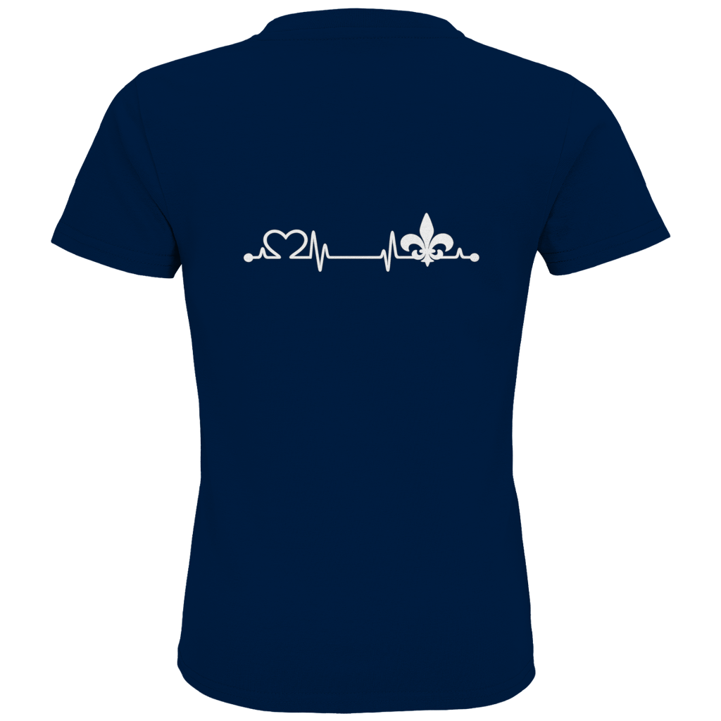 Kids Premium Organic T-Shirt - Heart of Bosnia | Back Print