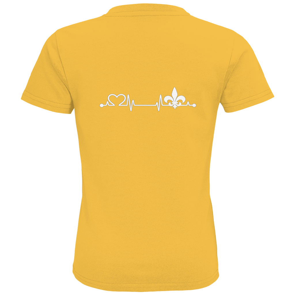 Kids Premium Organic T-Shirt - Heart of Bosnia | Back Print