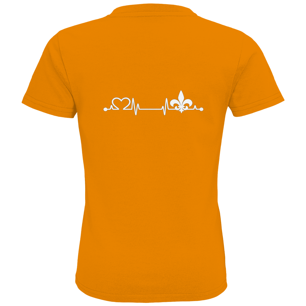 Kids Premium Organic T-Shirt - Heart of Bosnia | Back Print
