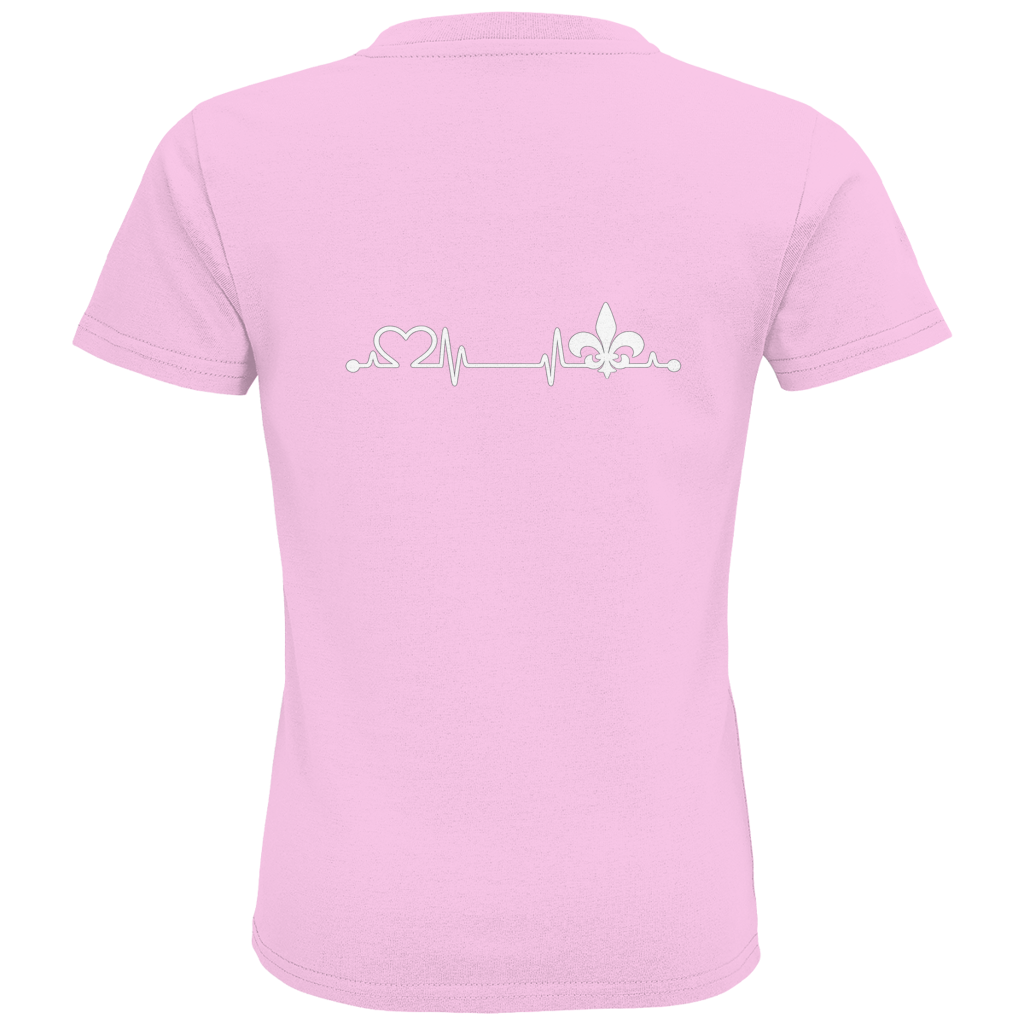 Kids Premium Organic T-Shirt - Heart of Bosnia | Back Print