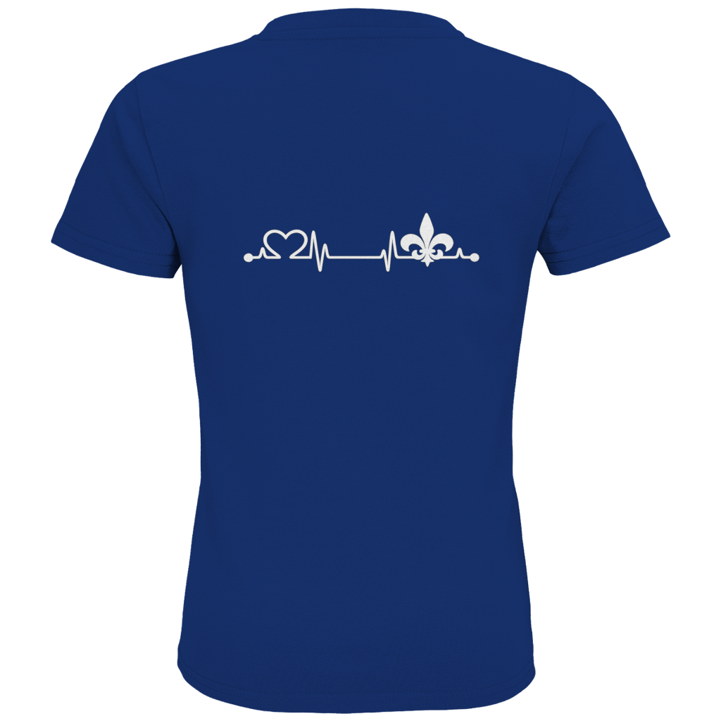 Kids Premium Organic T-Shirt - Heart of Bosnia | Back Print