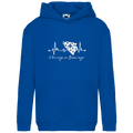 Kids Basic Hoodie Bosnien – Bosna Herzschlag | Frontprint