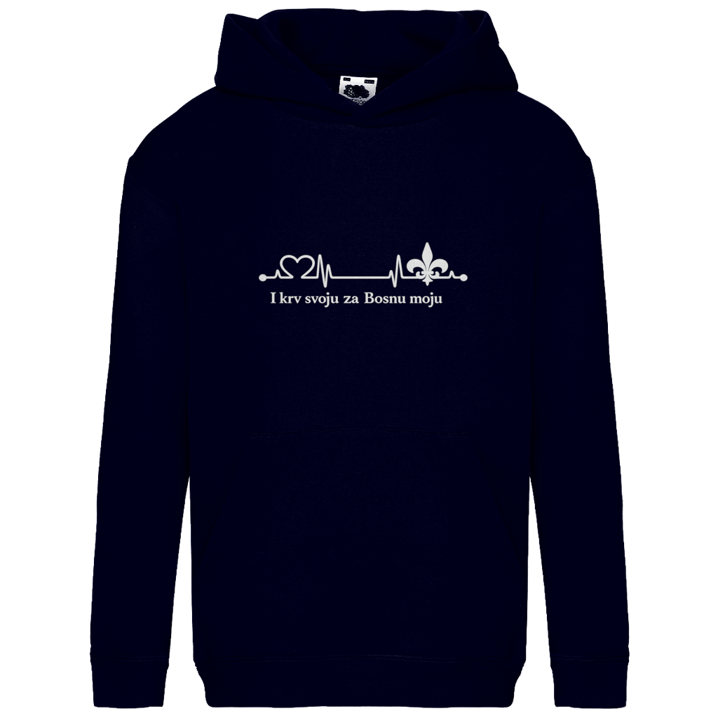 Kids Basic Hoodie – Za Bosnu Moju | Frontprint