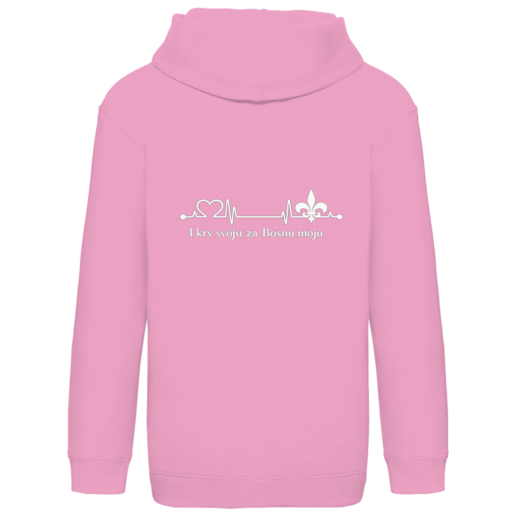 Kids Basic Hoodie – Za Bosnu Moju | Rückenprint