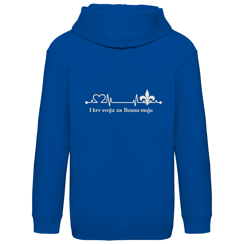 Kids Basic Hoodie – Za Bosnu Moju | Rückenprint