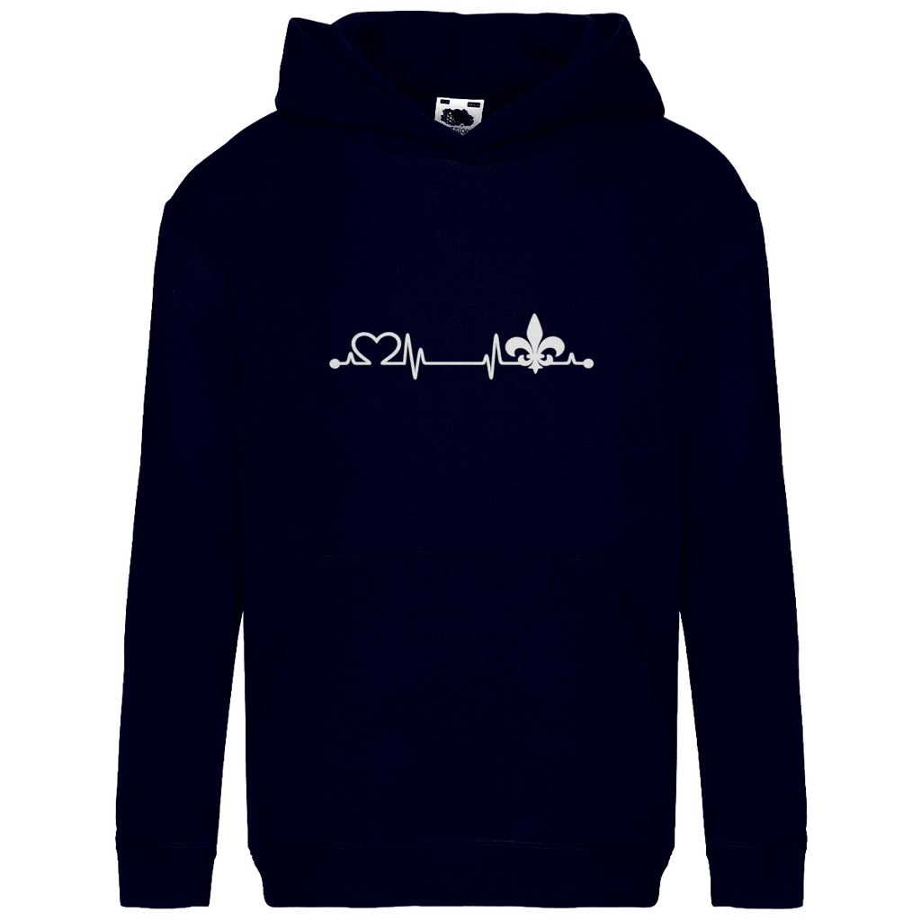 Kids Basic Hoodie - Heart of Bosnia | Front Print
