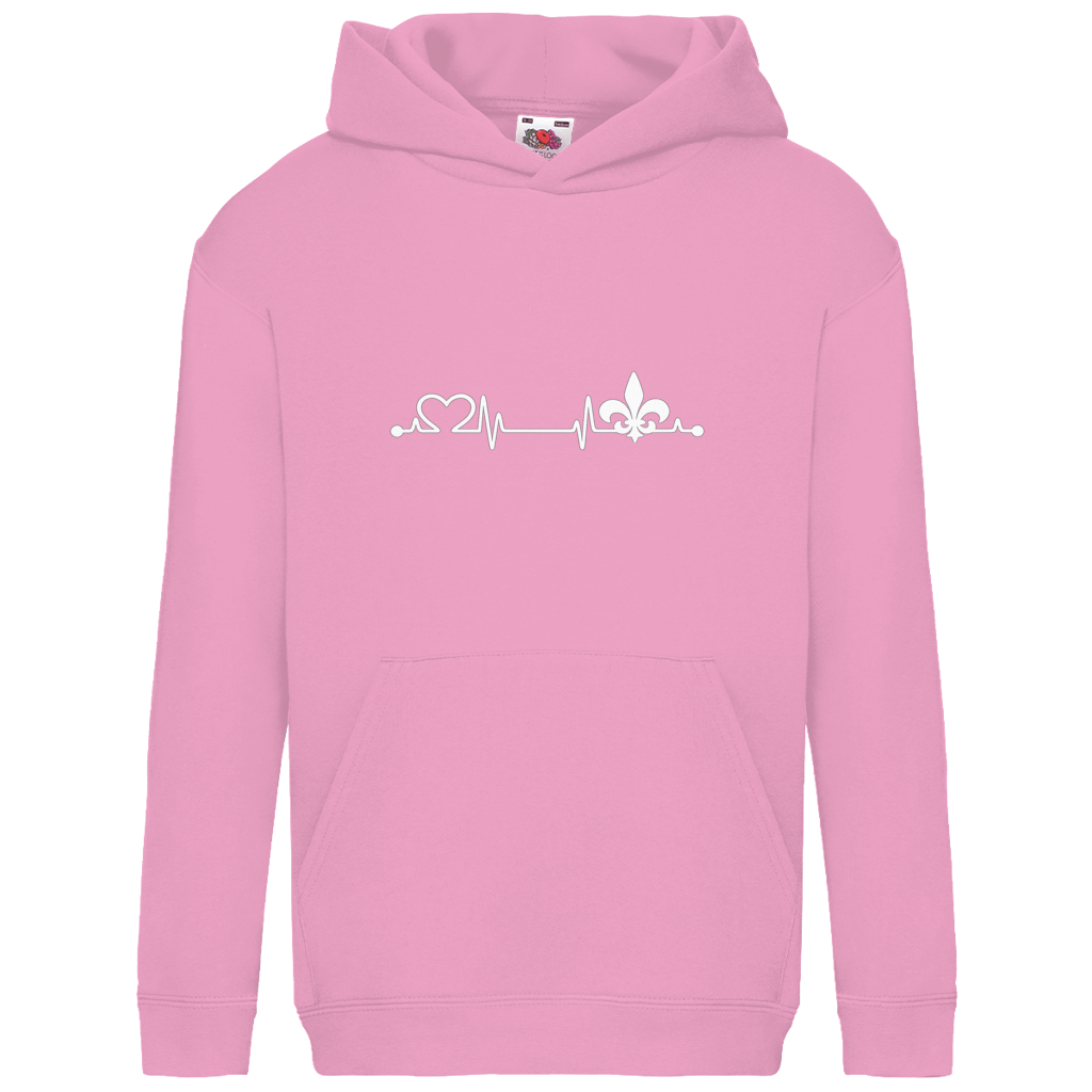 Kids Basic Hoodie - Heart of Bosnia | Front Print