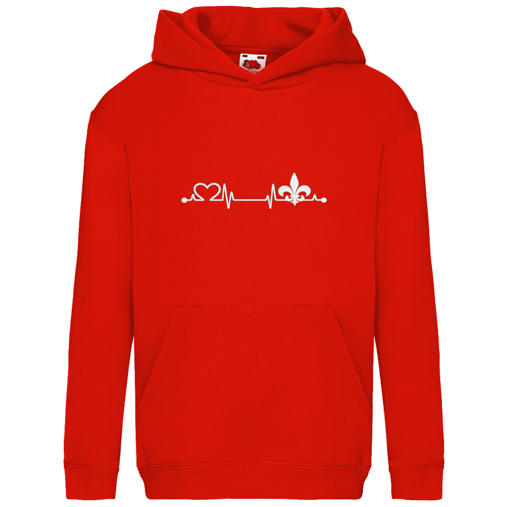 Kids Basic Hoodie - Heart of Bosnia | Front Print