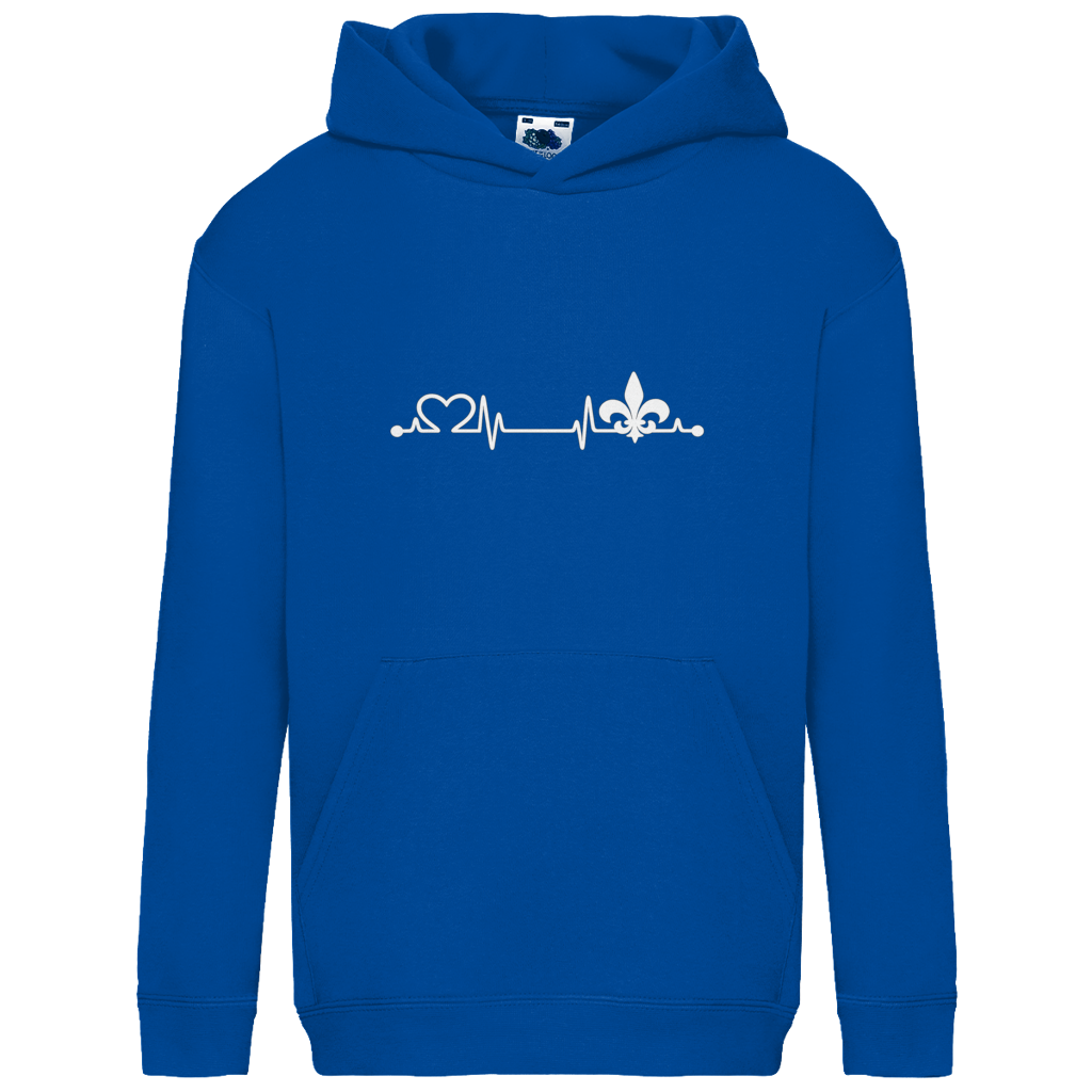 Kids Basic Hoodie - Heart of Bosnia | Front Print