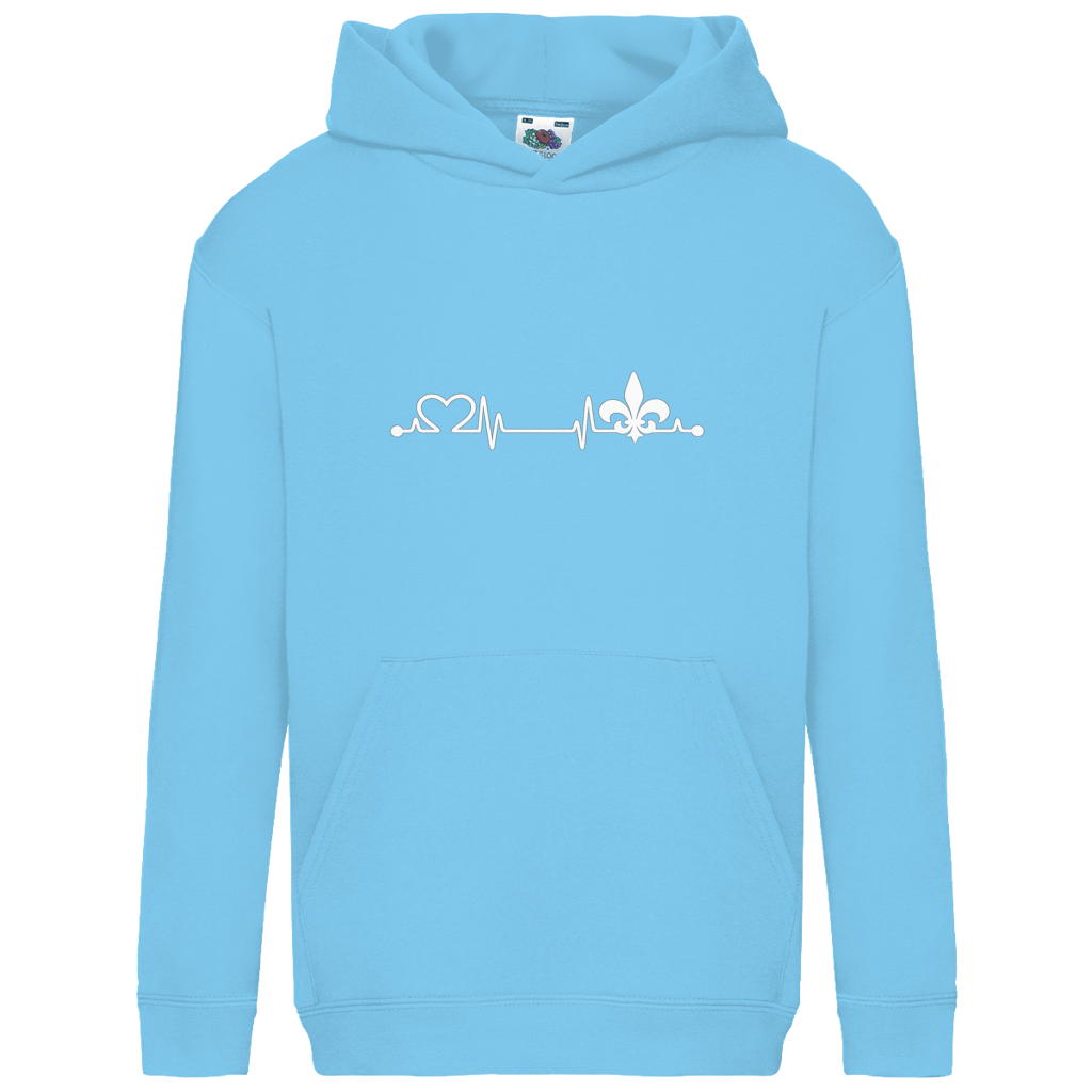 Kids Basic Hoodie - Heart of Bosnia | Front Print