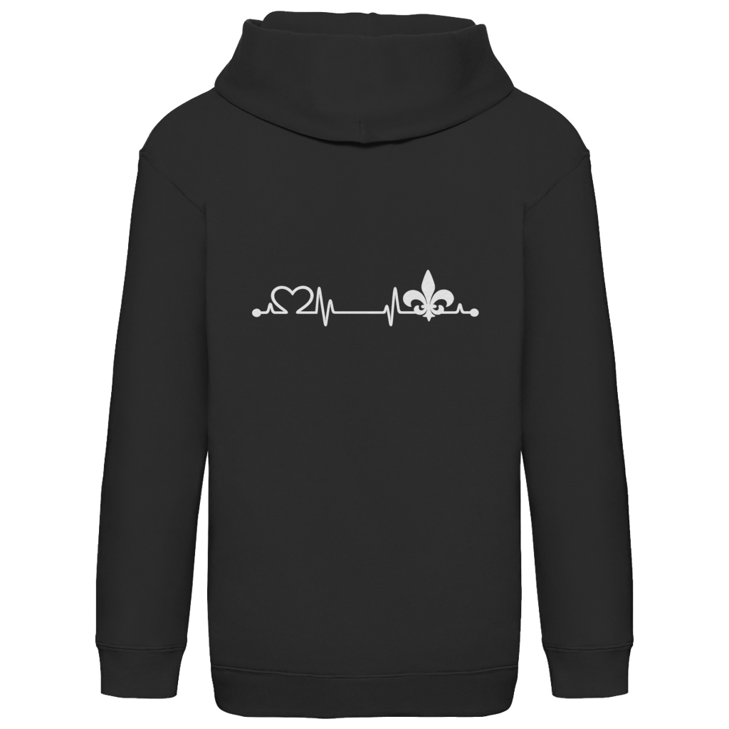 Kids Basic Hoodie – Heart of Bosnia | Back Print