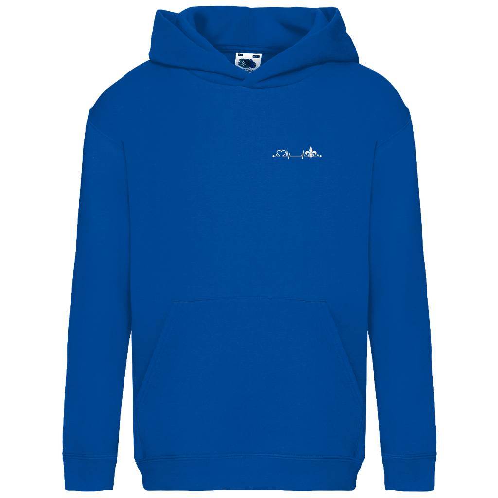 Kids Basic Hoodie - Heart of Bosnia | Left Chest