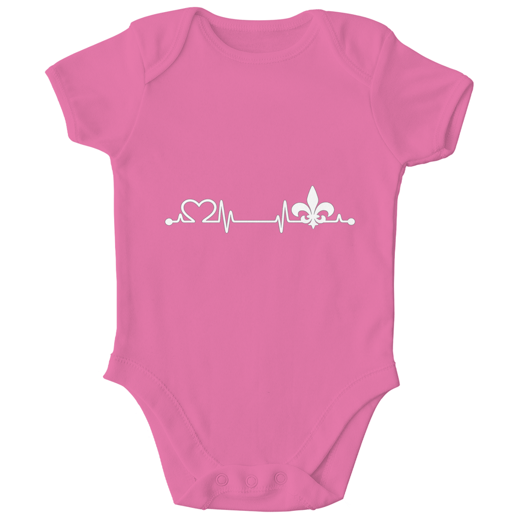 Children's Organic Bodysuit – Heart of Bosnia | Front Print