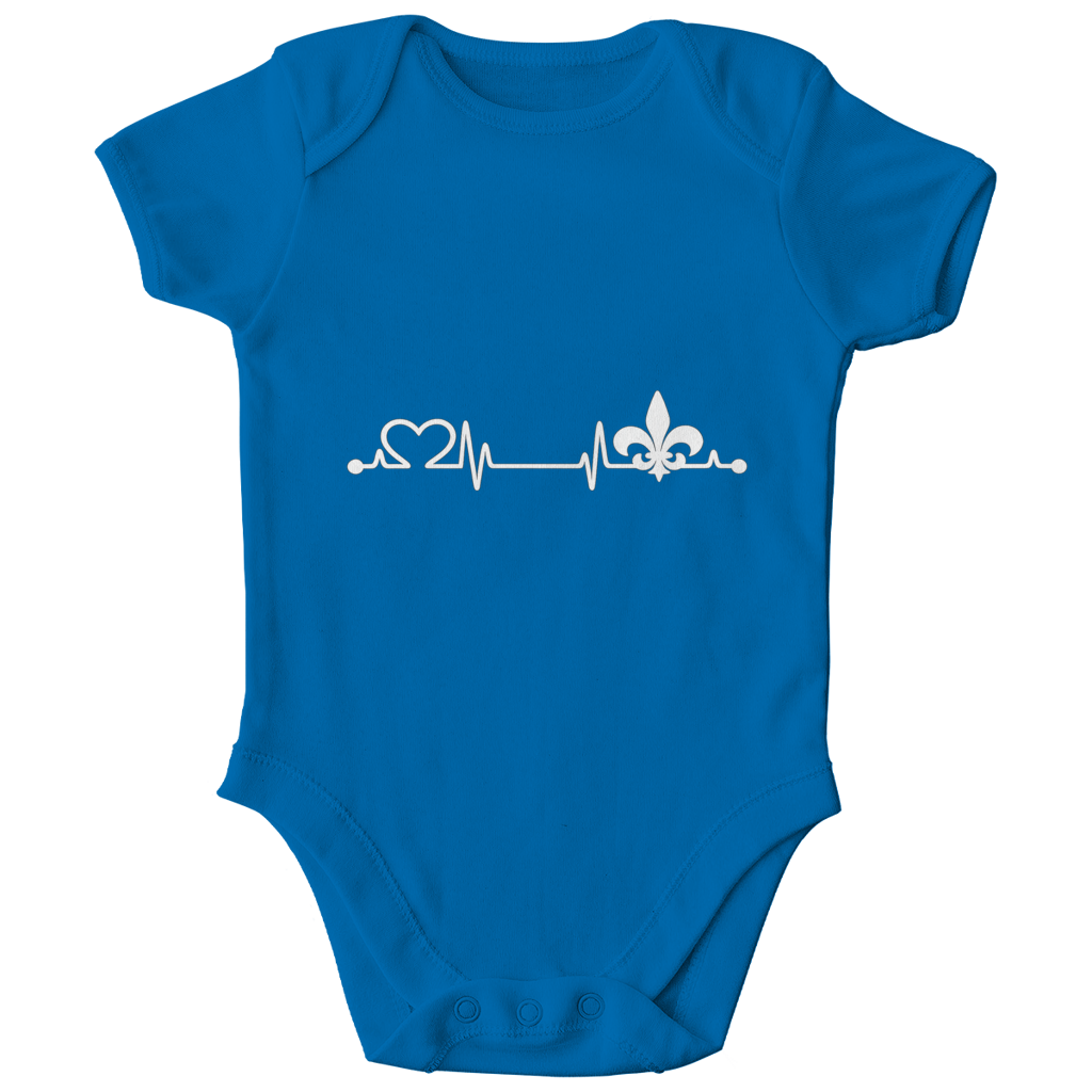 Children's Organic Bodysuit – Heart of Bosnia | Front Print