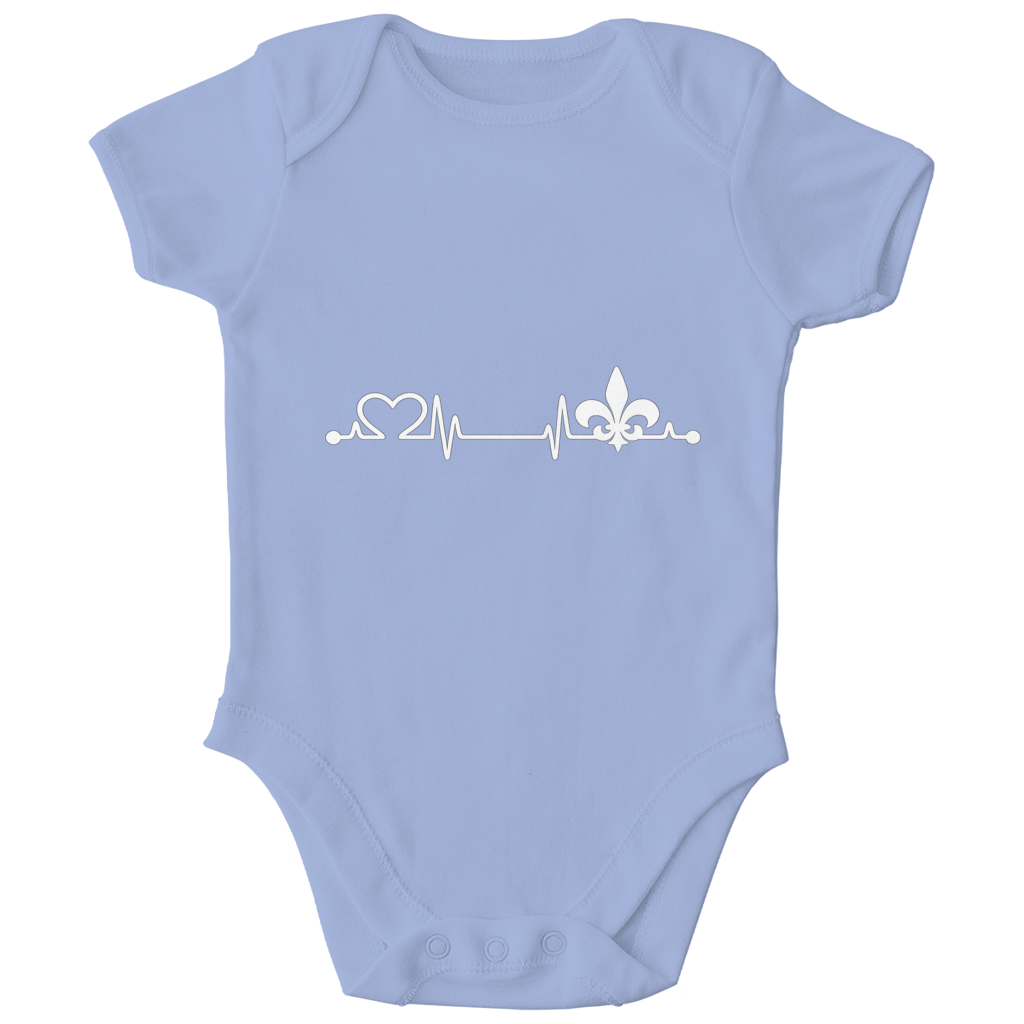 Children's Organic Bodysuit – Heart of Bosnia | Front Print