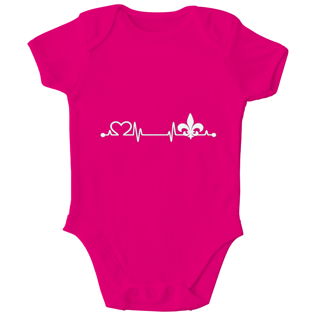 Children's Organic Bodysuit – Heart of Bosnia | Front Print