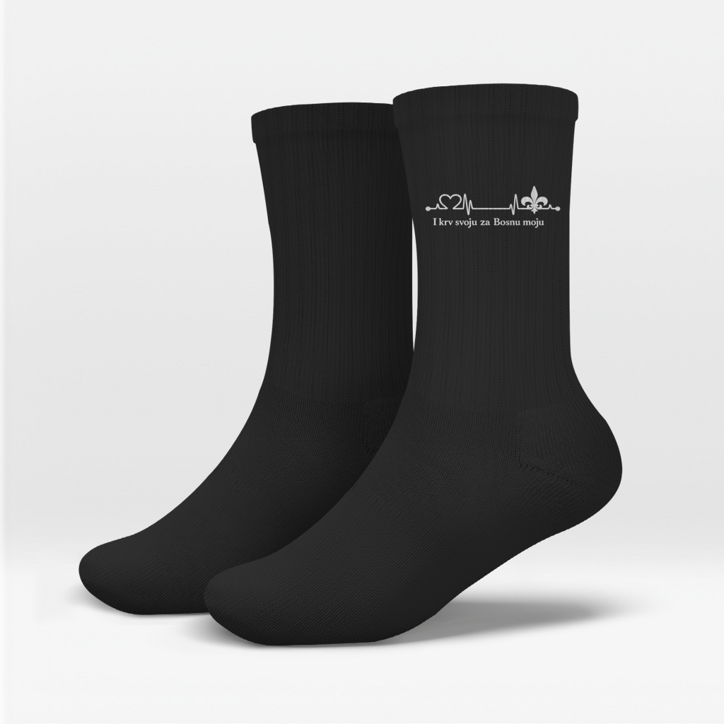 Socks – For My Bosnia | Double-Sided Print