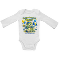 Baby Bio Long Sleeve Bodysuit – Little Dragon Fan | Frontprint
