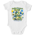 Kids Organic Bodysuit – Little Dragon Fan | Front print