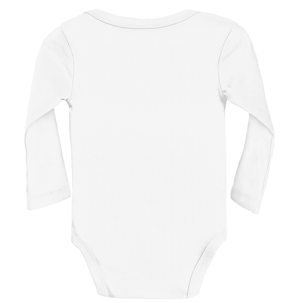 Baby Bio Long-Sleeve Bodysuit – Little Dragon | Front Print