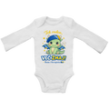 Baby Bio Long-Sleeve Bodysuit – Little Dragon | Front Print