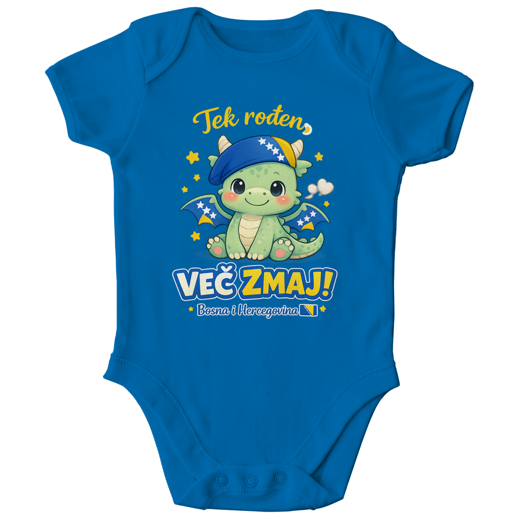 Children's Organic Bodysuit – Mali zmaj | Front print