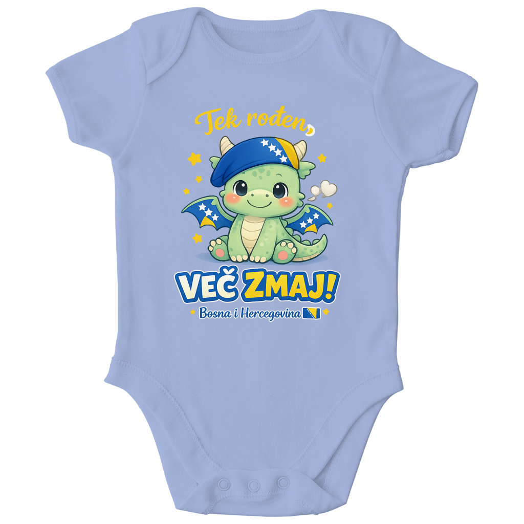 Children's Organic Bodysuit – Mali zmaj | Front print