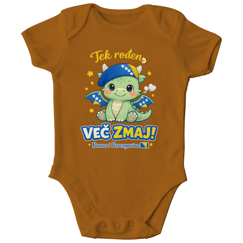 Children's Organic Bodysuit – Mali zmaj | Front print