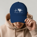 Dad Cap Bosnia - Bosnia Heartbeat | Front Print