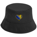 Bucket Hat – Bosnia in My Heart | Front Print