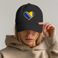 Dad Cap - Bosnia in my heart | Front print