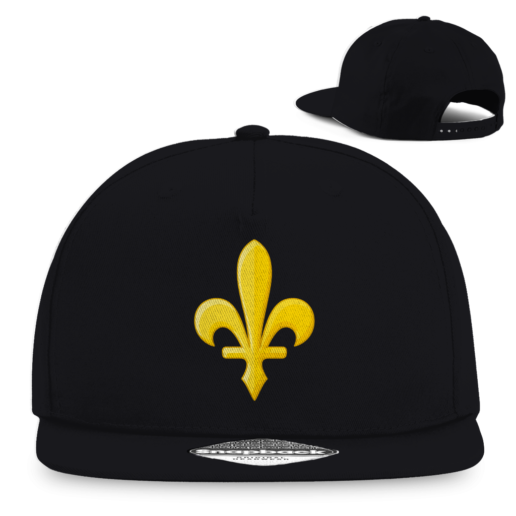 Snapback Rapper Cap – Lily | Front Print