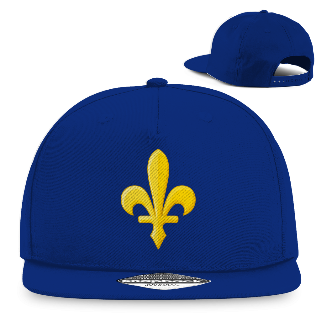 Snapback Rapper Cap – Lily | Front Print