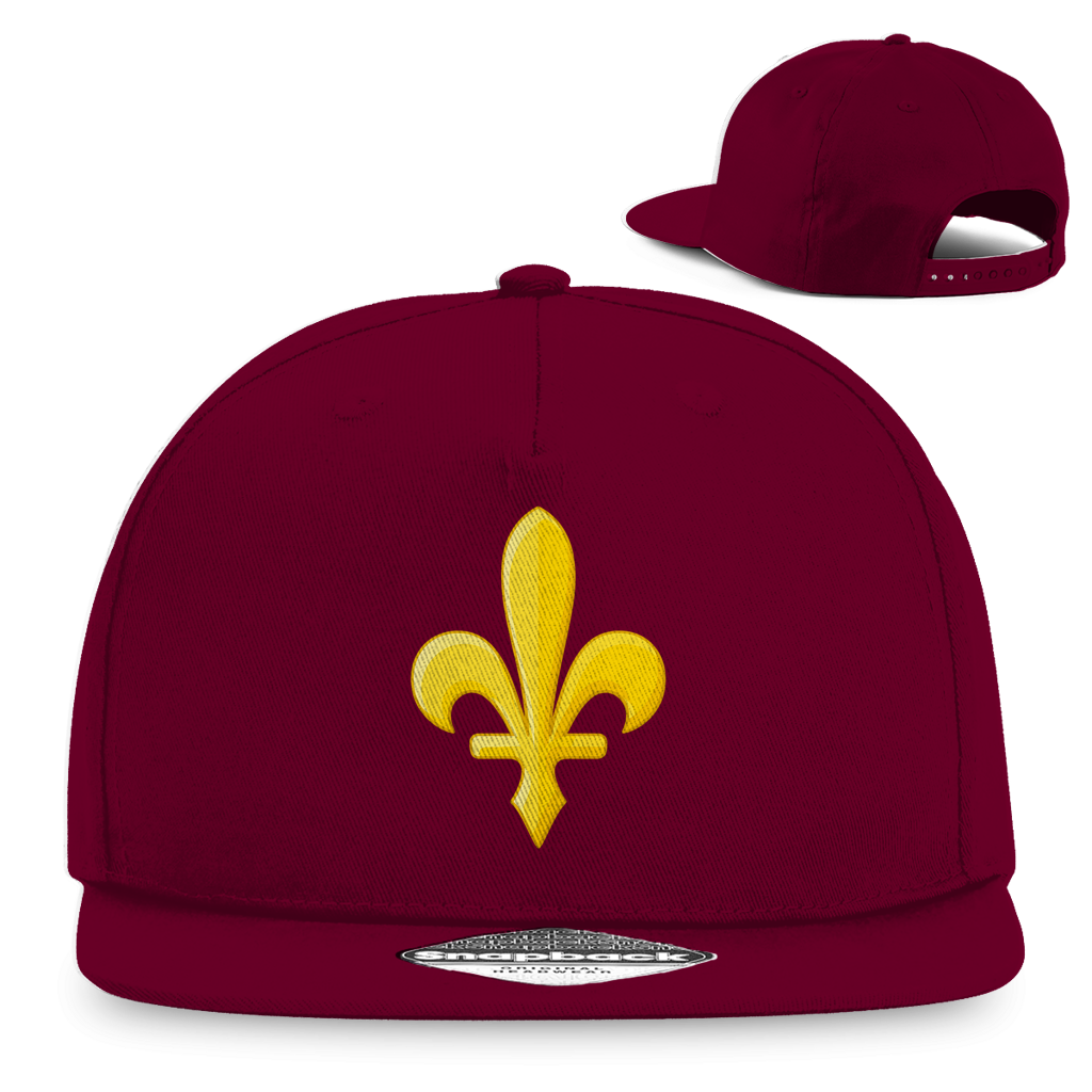 Snapback Rapper Cap – Lily | Front Print