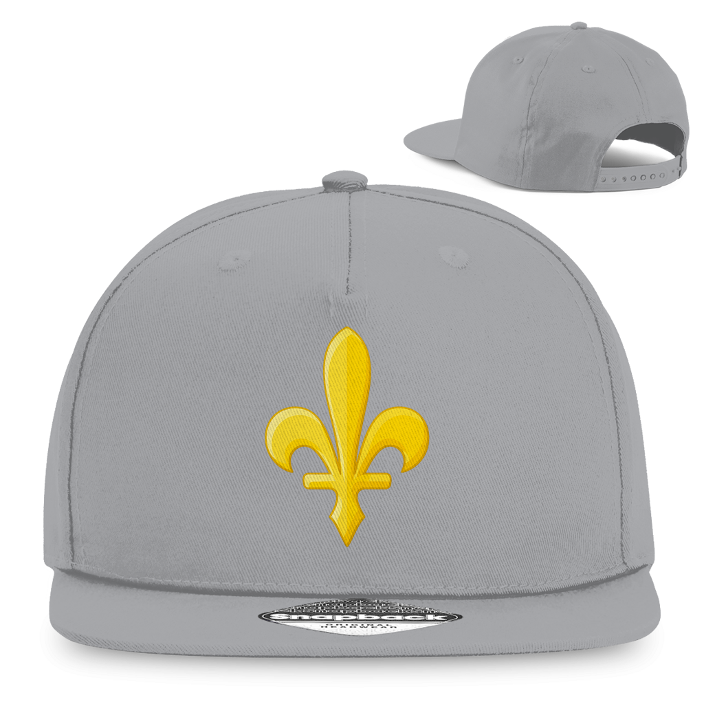 Snapback Rapper Cap – Lily | Front Print