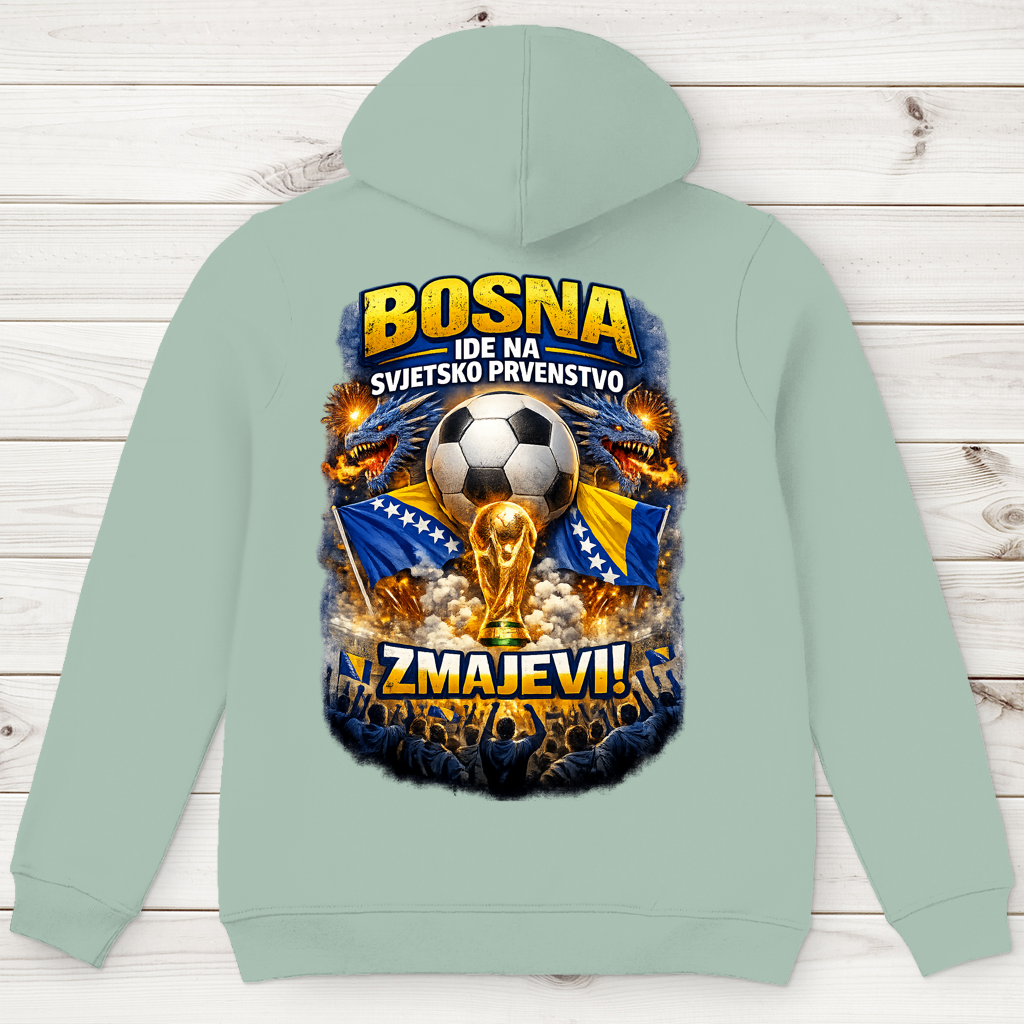 Men's Premium Organic Hoodie – Dragons World Cup 2026 | Back Print