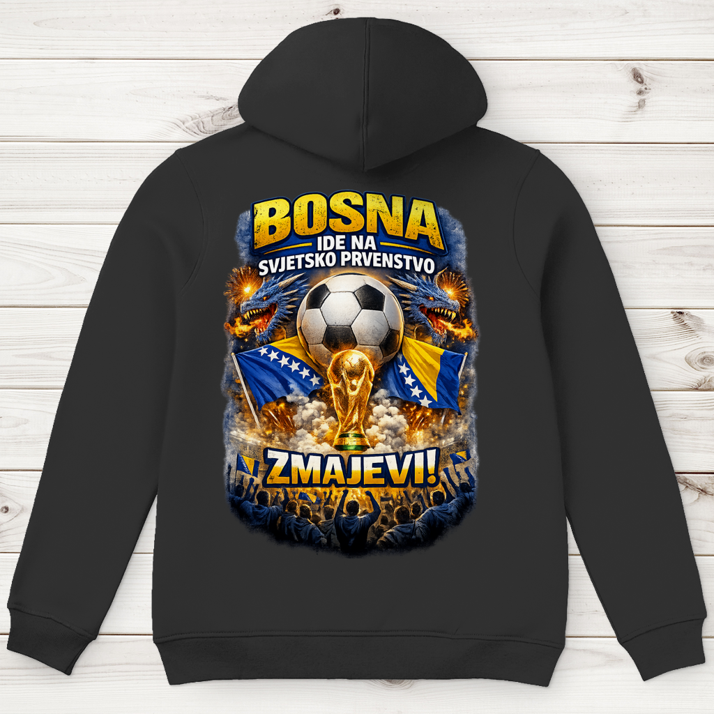 Men's Premium Organic Hoodie – Dragons World Cup 2026 | Back Print