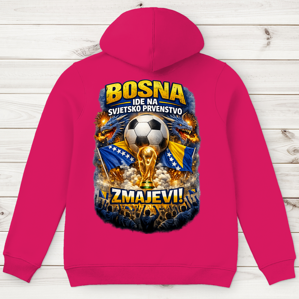 Men's Premium Organic Hoodie – Dragons World Cup 2026 | Back Print