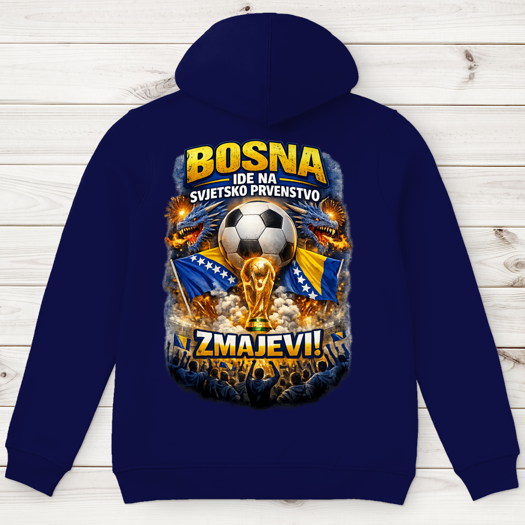 Men's Premium Organic Hoodie – Dragons World Cup 2026 | Back Print