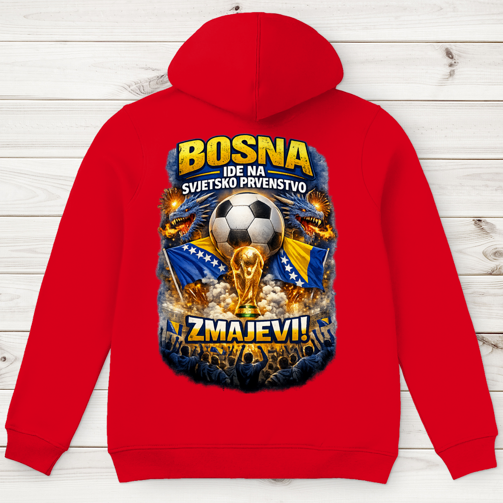 Men's Premium Organic Hoodie – Dragons World Cup 2026 | Back Print