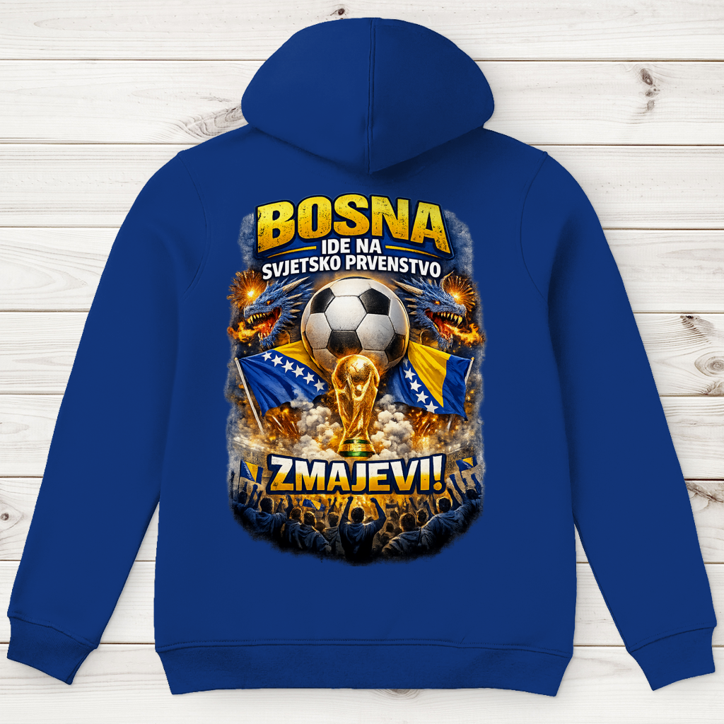 Men's Premium Organic Hoodie – Dragons World Cup 2026 | Back Print