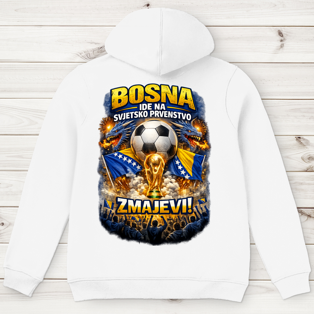 Men's Premium Organic Hoodie – Dragons World Cup 2026 | Back Print