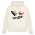 Women's Premium Organic Hoodie – Dolazi Bosna | Front Print