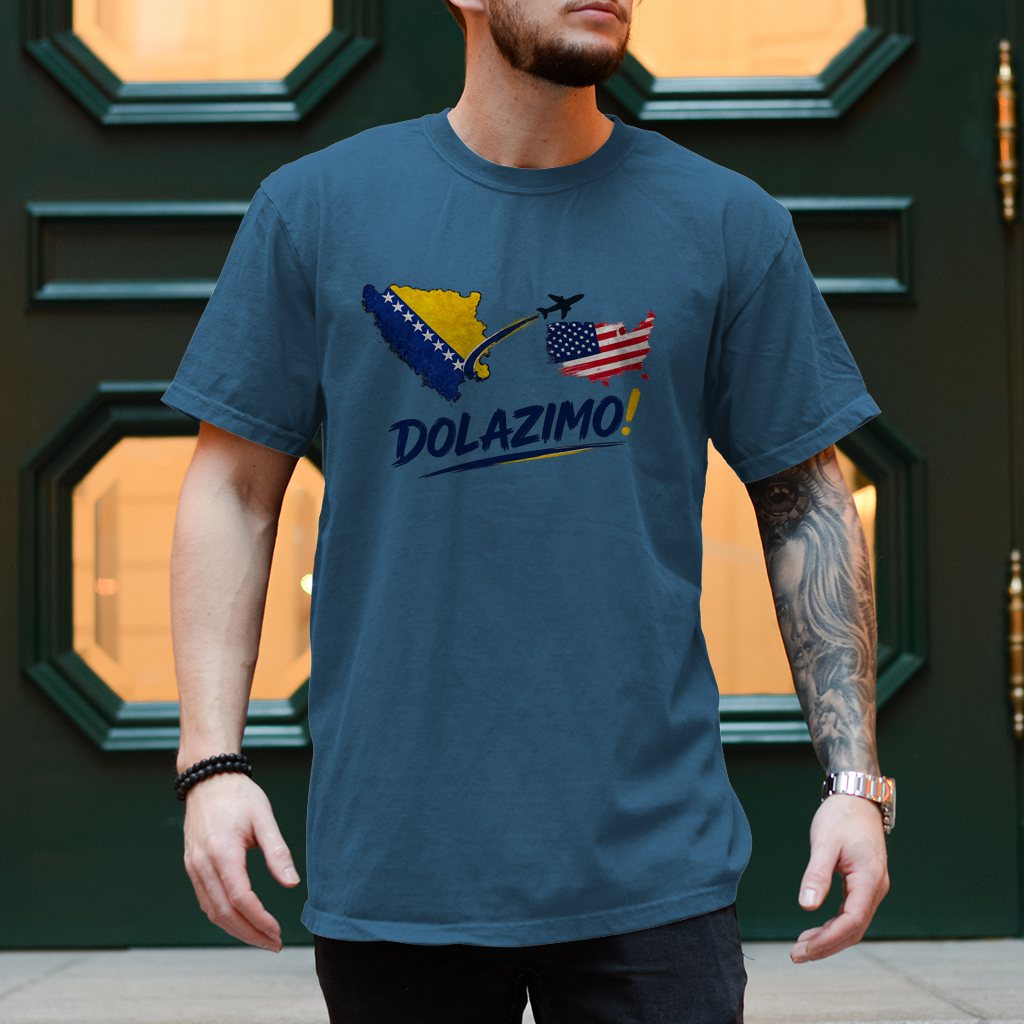 Men's T-Shirt - Dolazi Bosna | Front Print