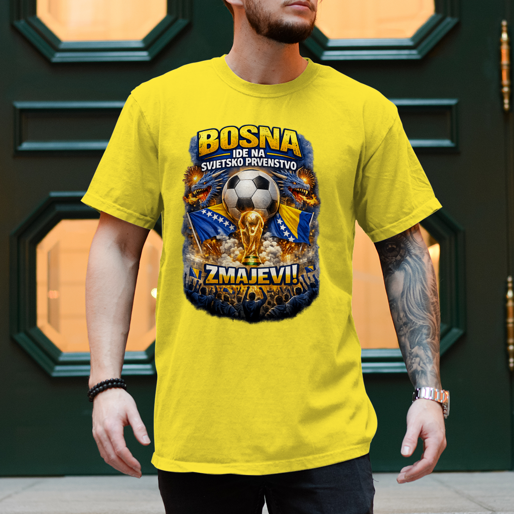 Men's T-Shirt - Zmajevi World Cup 2026 | Front Print